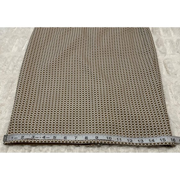 Ann Taylor Pencil Midi Skirt Geometric Print Polyester Blend Women Size 00-READ - Picture 10 of 16